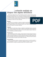 21,2% Da Extensão Avaliada em Alagoas Têm Alguma Deficiência