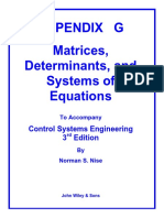 Appendix G Matrices, Determinants, and Systems of Equations