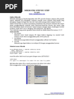 Download Tutorial Mikrotik Step by Step by Kadek Adi Wibawa SN36570297 doc pdf