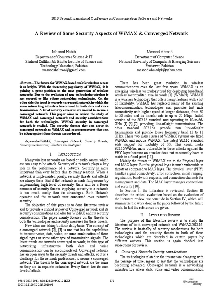 Networking Research Paper | PDF | Denial Of Service Attack | Computer ...