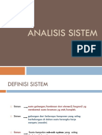 Analisis Sistem P1 2017