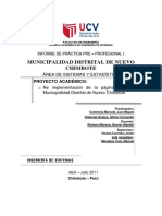 Proyecto de Sistema de Informacion UCV