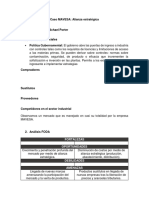 Caso MAVESA: Análisis estratégico de alianza