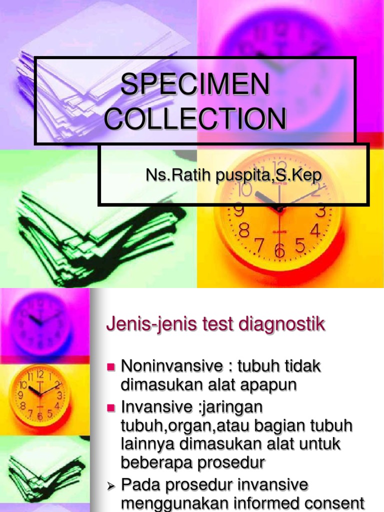 Specimen Collection PDF