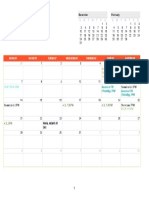 January-February 2018 Calendar Events