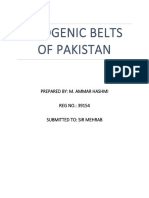 Orogenic Belts of Pakistan