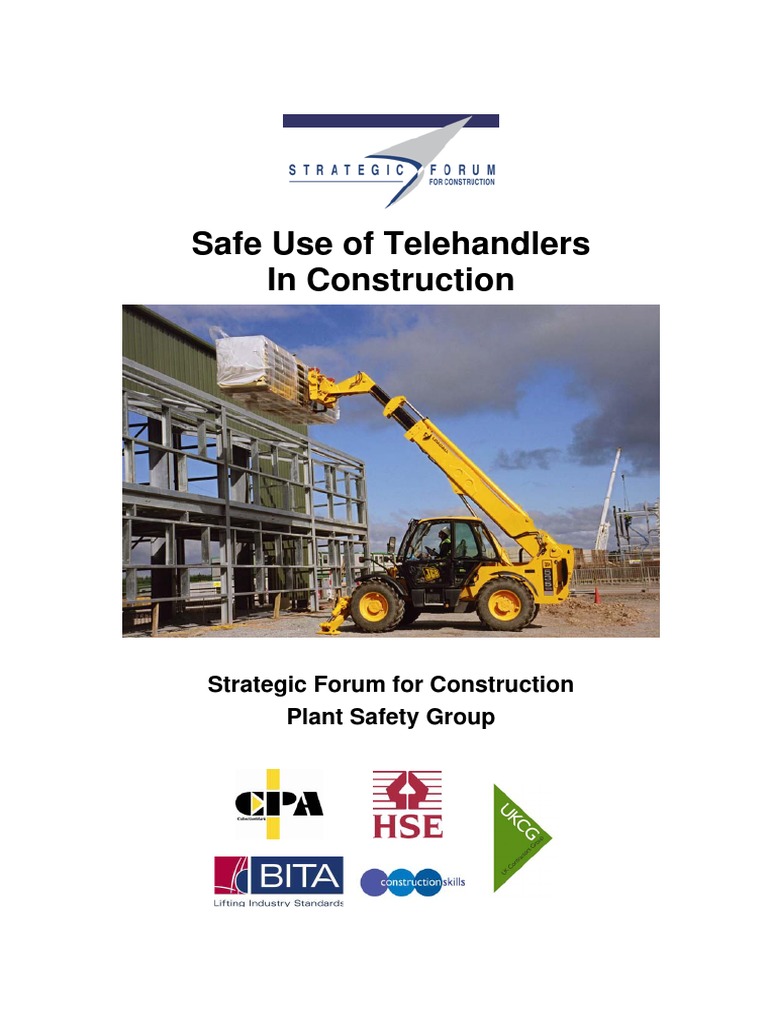 Safe Use of Telehandlers in Construction PDF | PDF | Tire | Elevator
