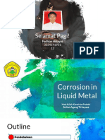 KOROSI - Corrosion in Liquid Metal 1