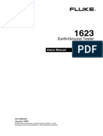 EARTH TESTER - 1623-Manual PDF