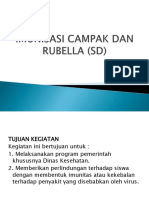 Imunisasi Campak Dan Rubella (SD)