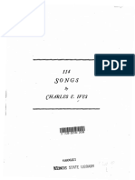 Charles Ives 114 Songs PDF