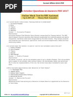 Download Current Affairs October Question   Answer 2017 PDF by AffairsCloudpdf by AkashDash SN365720856 doc pdf