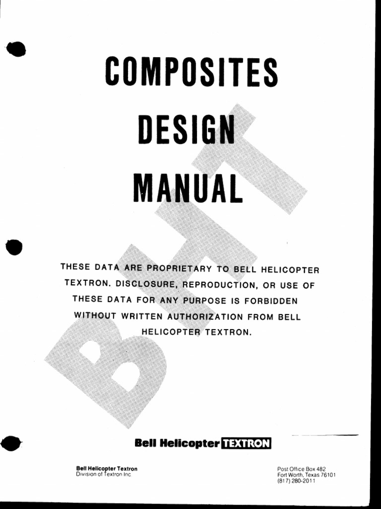 Composites Design Manual PDF