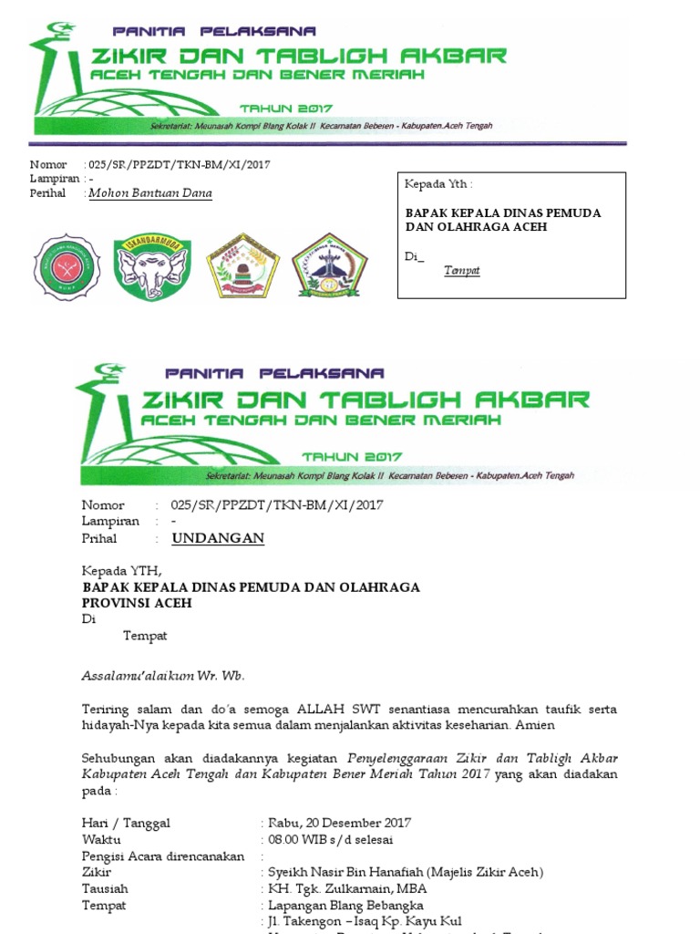 Panitia Pelaksana Zikir Dan Tabligh Akbar