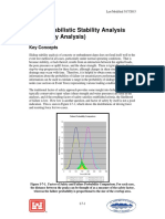 I-7. Probabilistic Stability Analysis (Reliability Analysis)