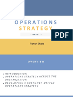 Operations: Strategy