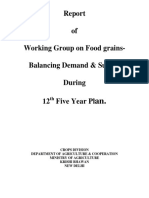 Estimation of Demand Elasticity For Food Commodities in India
