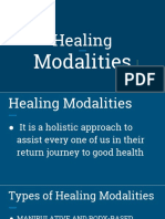 Healing Modalities