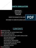 The Earth Simulator - Shilpashree.g.1sg06cs066