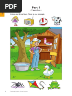 Cambridge Exams Practice Test: Pre A1 Starters | PDF