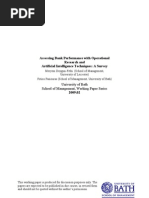 Download Assessing Bank Performance With Operational Research And DEA method by Ankit Gupta SN36572856 doc pdf