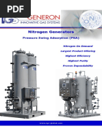 Nitrogen PSA Generators