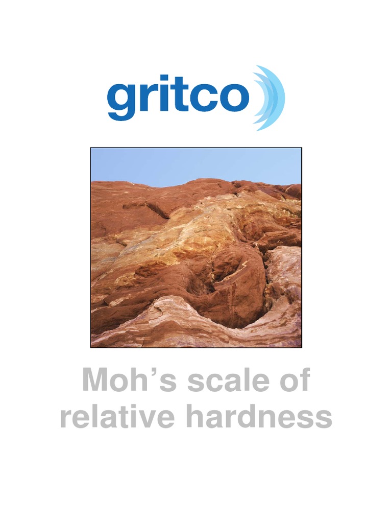 Mohs Scale of Relative Hardness PDF Abrasive Minerals