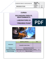 Informe de Soldadura FCAW