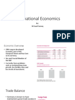 International Economics: By: M.Saad Farooq