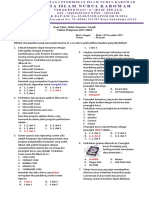 Soal Ujian Akhir Semester Ganjil Kelas X