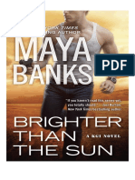 Brighter Than The Sun - Maya Banks