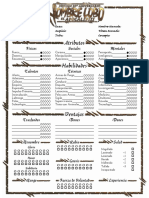 Hoja de Personaje Genérica H20 PDF