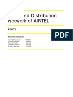 Sales and Distribution in Airtel