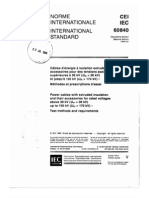 IEC-60840-2-1999. Power Cables With Extruded Insulation