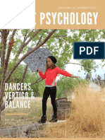 Dance Psychology Section 4 Lecture 14 Dance Vertigo & Balance Compressed