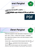 Deret Pangkat