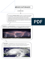 Mapa Conceptual Fenomenos Naturales Juan Rodriguez