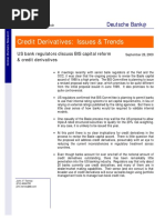 (Deutsche Bank) Credit Derivatives - Issues & Trends PDF