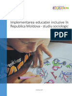 Apscf Implementarea Educatiei Incluzive in Moldova 2017