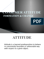 Consumer Attitude Formation