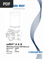 Manual for Pump