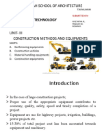 Construction Technology AR 6013: JKK Munirajah School of Architecture