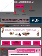 Teknik Pengelolaan Kurikulum