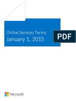 MicrosoftOnlineServicesTerms (English) (January2015) (CR)