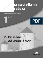 Examenes de legua y literatura 2 evalución