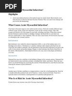 Myocardial Infarction Case Study | PDF | Myocardial Infarction ...