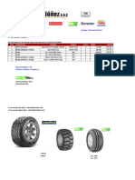 Cotizacion - Agricola Cerro Prieto - Llantas de Camioneta