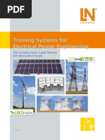 Training Systems for Electrical Power Engineering Catalog