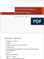 Pemeriksaan Lab Untuk Diagnosa Tipoid Dan Dngue