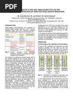 Application of A CFD Arc Simulation Tool in The Development Process of High-Voltage Circuit-Breakers